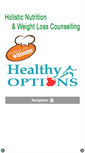 Mobile Screenshot of healthy-options.com